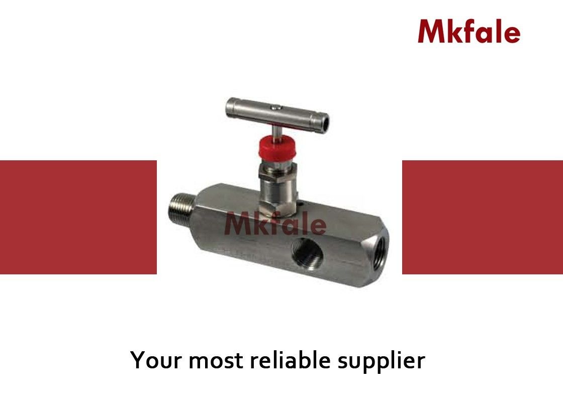 Multi - Port  Gauge Valve Stainless Steel / Carbon Steel  Valve  With Teflon Seal ASME Type